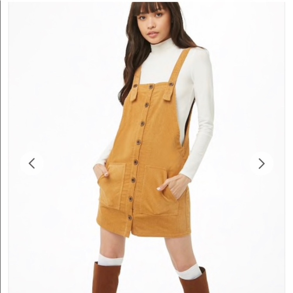 Corduroy jumper Dress
